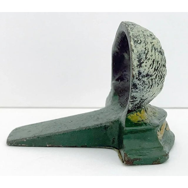 1990s Cast Iron Woodchuck Doorstop For Sale - Image 4 of 5
