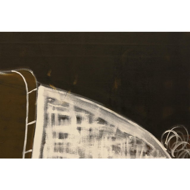 Man on Horseback Oil Painting. Large Contemporary Horse Painting 170 X 210 Cm For Sale - Image 6 of 11