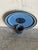 Blue Aksel Krog Ceramic Wall Plaque Candle Holder Speckled Blue Stoneware Denmark 1960s For Sale - Image 8 of 9