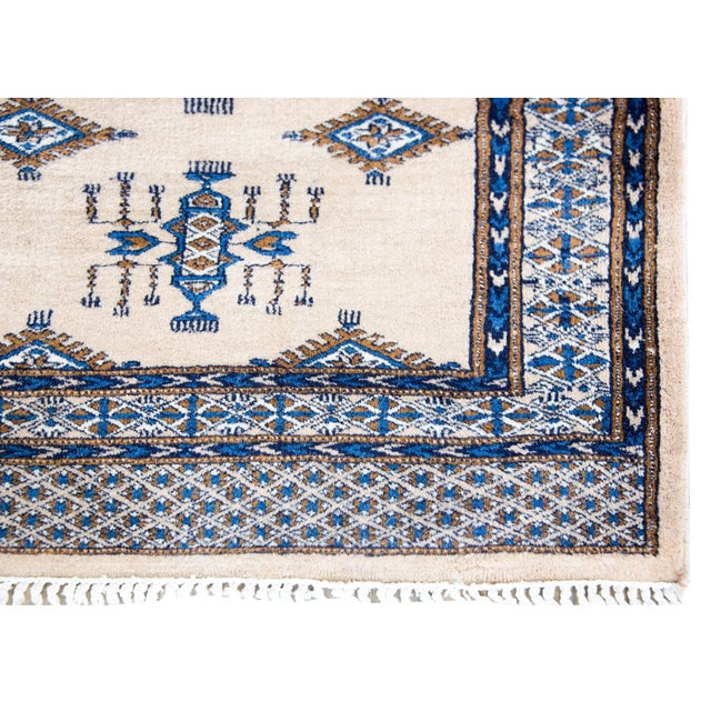 Vintage Pakistani Bokhara Runner For Sale - Image 4 of 15