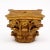 Gold Antique French Corinthian Capital For Sale - Image 8 of 9