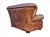 Brown 5 Foot Restoration Hardware Churchill Tufted Leather Sofa Loveseat For Sale - Image 8 of 18