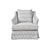 Pair of Custom Ferrick Mason Swivel Club Chairs For Sale - Image 9 of 11