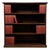 Antique Early 20th Century English Oak Open Bookcase For Sale