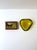 Mid-Century Modern Italian Murano Art Glass Bowl or Ashtray Golden Yellow For Sale - Image 3 of 9