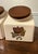 1970s Hyalyn Ceramic Canisters With Creamer and Sugar Set - 6pcs For Sale - Image 9 of 16
