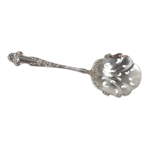 Large Antique American Art Nouveau Style Sterling Silver Tomato Server by R Blackinton & Co.