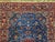 Wood Middle Eastern Isfahan Rug in Hand-Knotted Silk For Sale - Image 7 of 11