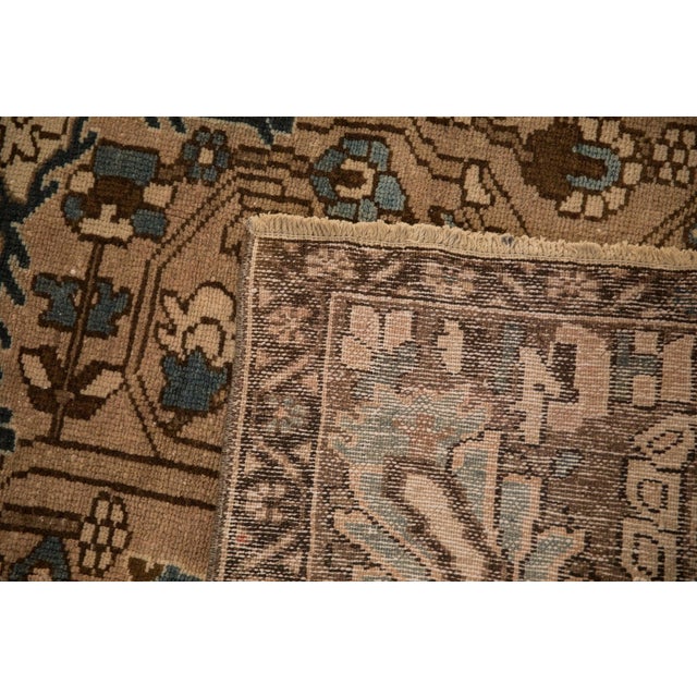 Vintage Distressed Bakhtiari Carpet - 10'2" x 12'1" For Sale - Image 11 of 11