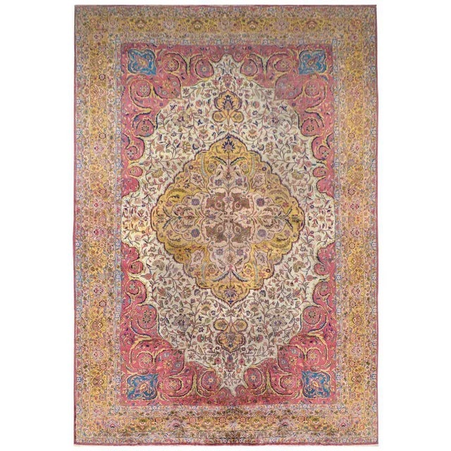 Early 20th Century Agra Rug For Sale - Image 10 of 10