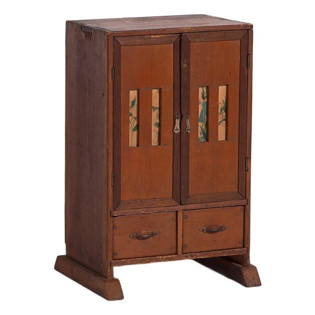 Small Japanese Kodansu Cabinet For Sale