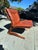 1970s 1970s “Skyline” Bent Beech & Rust Red Leather With Original Patina, Lounge Chair Attributed to Einar Hove for Hove Møbler For Sale - Image 5 of 10
