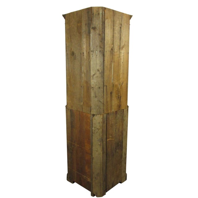 English 19th-C. English Burlwood Corner Cabinet For Sale - Image 3 of 8
