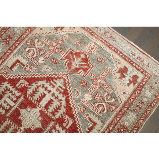 Persian Antique Malayer Small Rug - 3'3" x 4'7" For Sale - Image 3 of 7