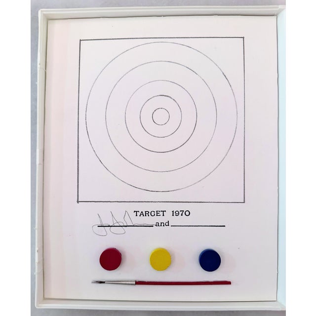Original Jasper Johns Target Technics and Creativity II 1971 the Museum of Modern Art, New York For Sale - Image 9 of 13
