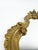 Metal Vintage Rococo Baroque Style Gilt Metal Wall Mirror With Ornate Frame For Sale - Image 7 of 17