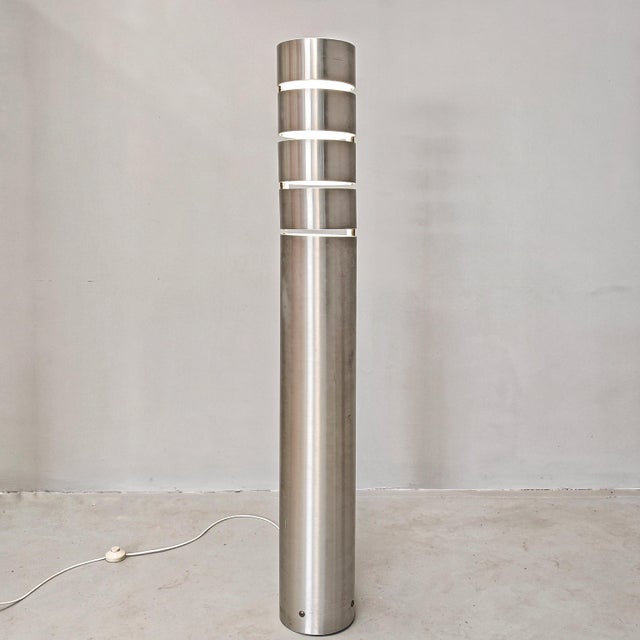Model Domingo Cylindrical Floor Lamp by F. Sartoni for Stilux, 1970s For Sale - Image 6 of 18