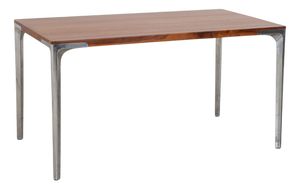 Wooden T70 Dining Table with Chrome Legs from Hülsta