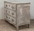Oyster Gray 18th Century Country French Whitewashed Commode With Bronze Hardware For Sale - Image 8 of 18
