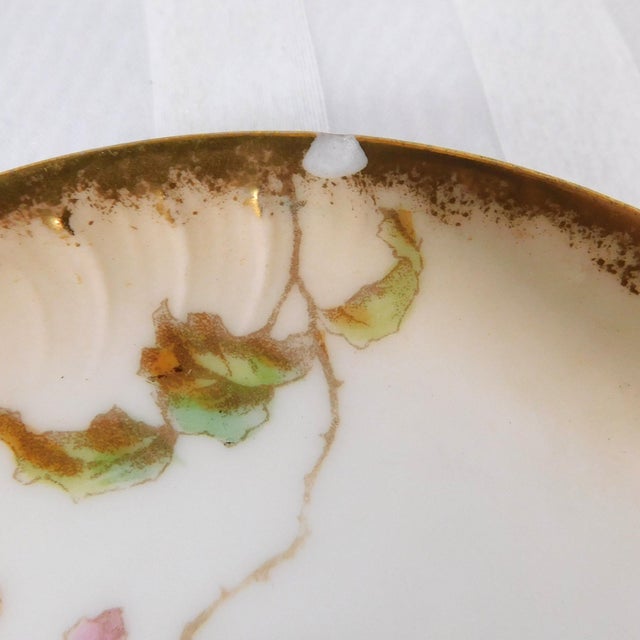 Beige Late 18th Century C H Field Haviland Gerard, Dufraisseix & Morel Chocolate Pot With Four Chocolate Cups - Set of 10 For Sale - Image 8 of 18