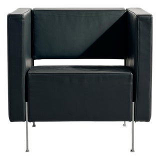 Leather Lounge Chair from Kinnarps For Sale