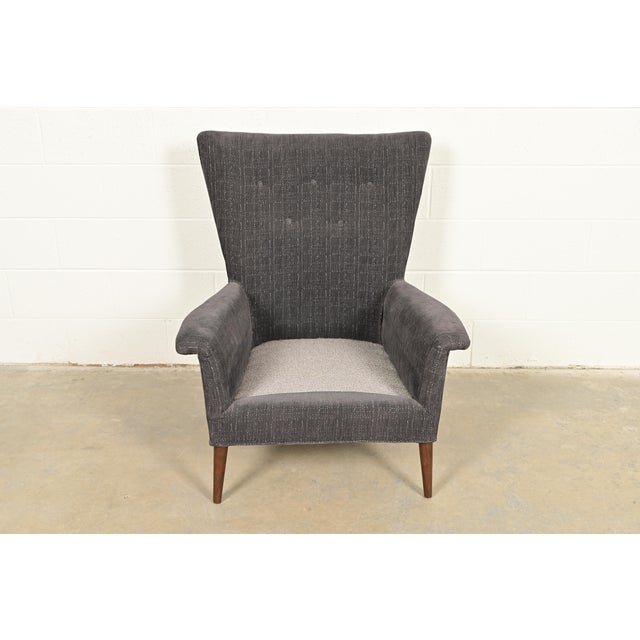 Paul McCobb Planner Group Mid-Century Modern Upholstered Lounge Chair, 1950s For Sale - Image 10 of 12