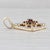 Modern 0.71ctw Garnet Diamond Cluster Pendant 14k Yellow Gold Drop For Sale - Image 3 of 5