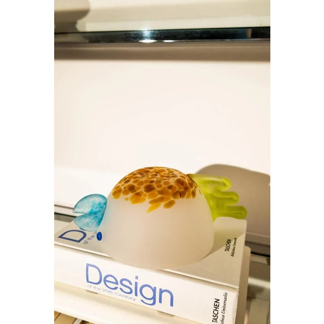 2000s ‘Chick’ Collectible Art Glass Bowl, Borowski Glass Attributed For Sale - Image 9 of 12