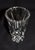 Glass Vtg. Art Deco Style Tapered Thick Cut Crystal Vase - Saint-Louis For Sale - Image 7 of 13