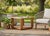 Imperial Grove Solid Teak Wood Outdoor End Table Stylish For Sale - Image 11 of 12