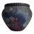 Large Raku Pot Vase For Sale