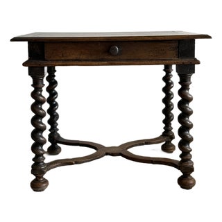 Late 17th c. French Oak Table For Sale