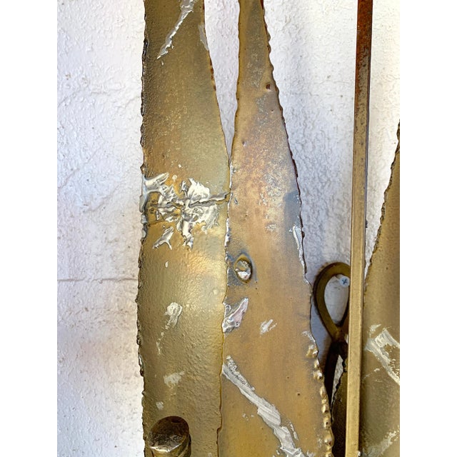 Brutalist Brutalist Wall Sculpture For Sale - Image 3 of 11