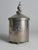 1920s Swedish Pewter Lidded Jar with Sculptural Fish Finial and Ship Engraving, 1928 For Sale - Image 5 of 18