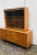 Mid-Century Modern Vintage Drexel Parallel Collection Two Piece Display Hutch For Sale - Image 3 of 9