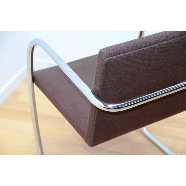 BRNO 2 Office Armchairs by Ludwig Mies Van Der Rohe for Knoll Inc. / Knoll International, Set of 8 For Sale - Image 3 of 9