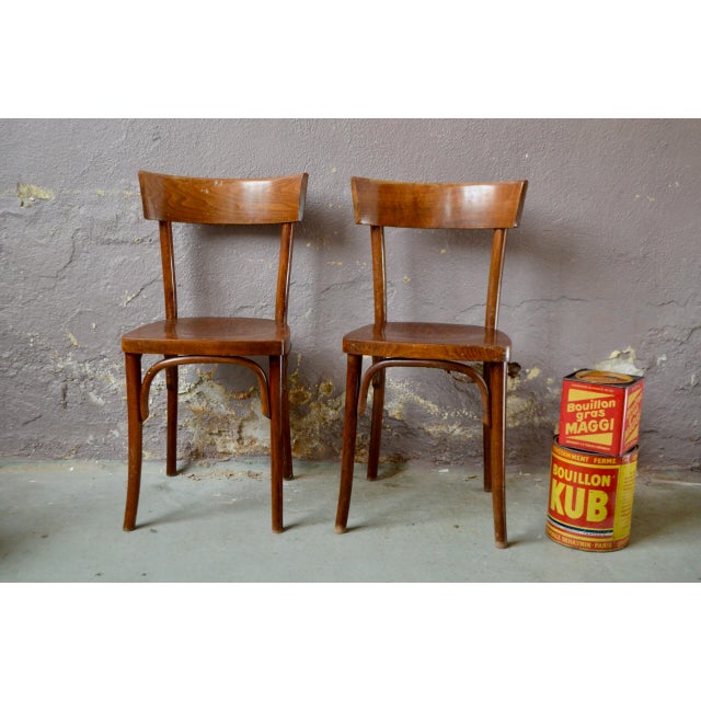 Set of Vintage Bohemian Bistro Chairs For Sale - Image 13 of 13