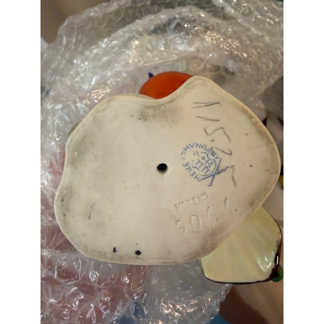 Rustic European Herend Pair of Birds For Sale - Image 3 of 4