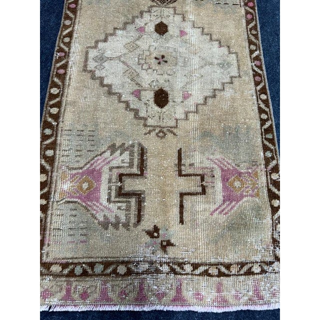 Contemporary Turkish Yastik Rug 1'7" x 3'3" For Sale - Image 3 of 5