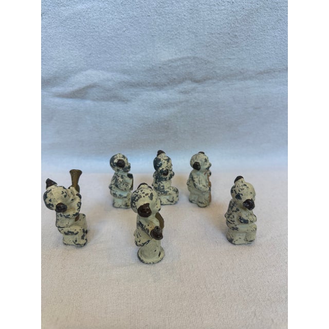 Early 20th Century Cast Iron Vintage Adorable Marching Band For Sale - Image 5 of 8