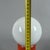 Space Age Orange Table Lamp in White Opal Glass, 1970 For Sale - Image 12 of 13