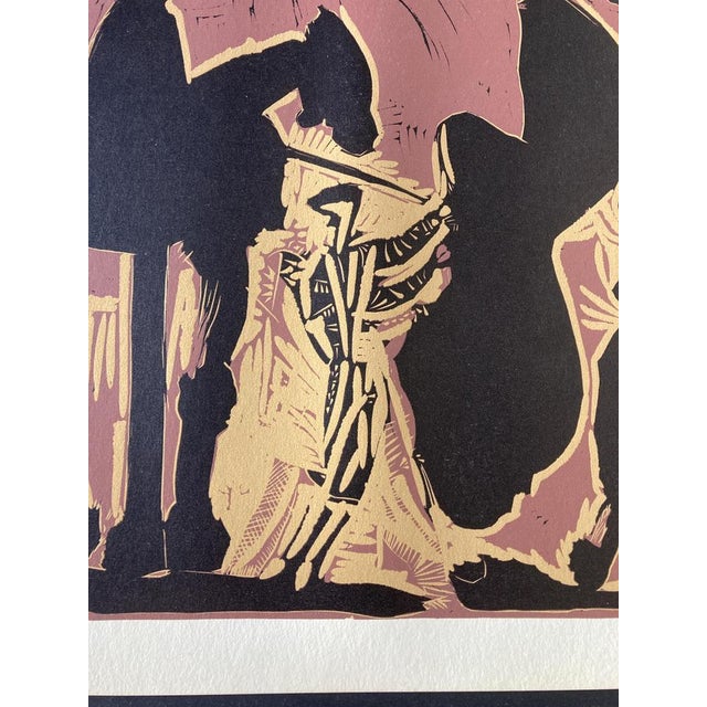 After Pablo Picasso, Before the Sting, Cercle d'Art, 1962, Linocut For Sale - Image 4 of 14