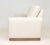 Vanguard White Upholstered Three-Seat Sofa For Sale In New York - Image 6 of 8