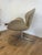 First Edition Swan Chair in Beige Leather by Arne Jacobsen for Fritz Hansen, 1960s For Sale - Image 3 of 9