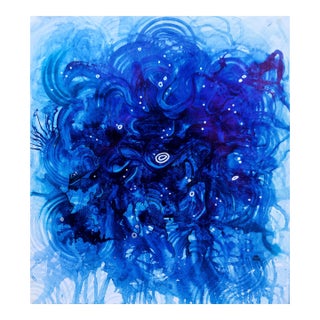 Ara Deinde Bleeding Blues, Ballpoint Pen and Ink on Paper, Drawing For Sale