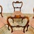 Antique English Walnut Balloon Back Dining Chairs, Set of 4 For Sale - Image 4 of 8