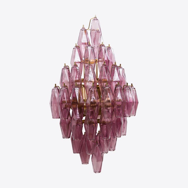 Lilac Sorrento Wall Light from Pure White Lines For Sale - Image 4 of 7
