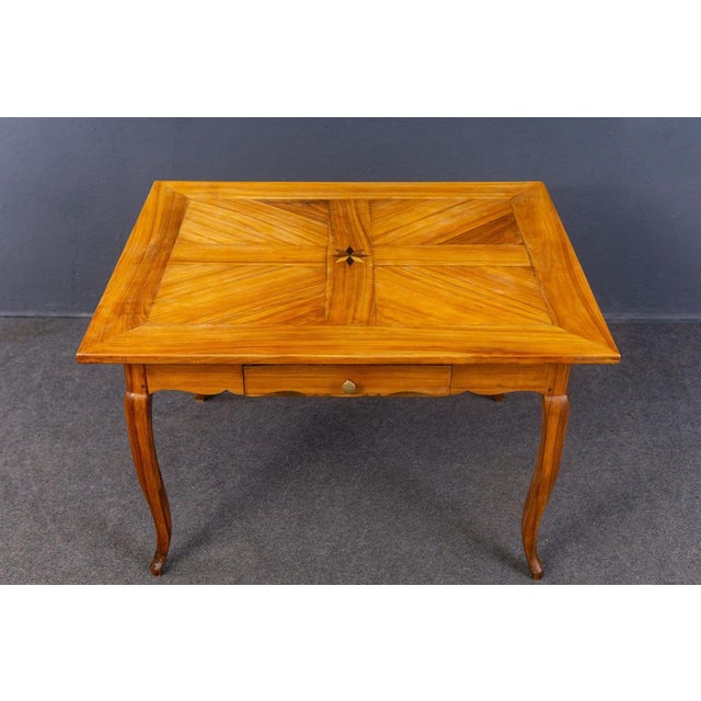 Wood Biedermeier Table or Desk For Sale - Image 7 of 13