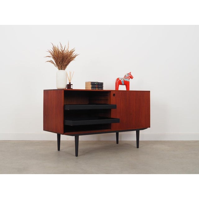Wood Danish Teak Cabinet, 1960s For Sale - Image 7 of 18