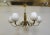 Mid Century Brass Tower Chandelier For Sale - Image 10 of 10